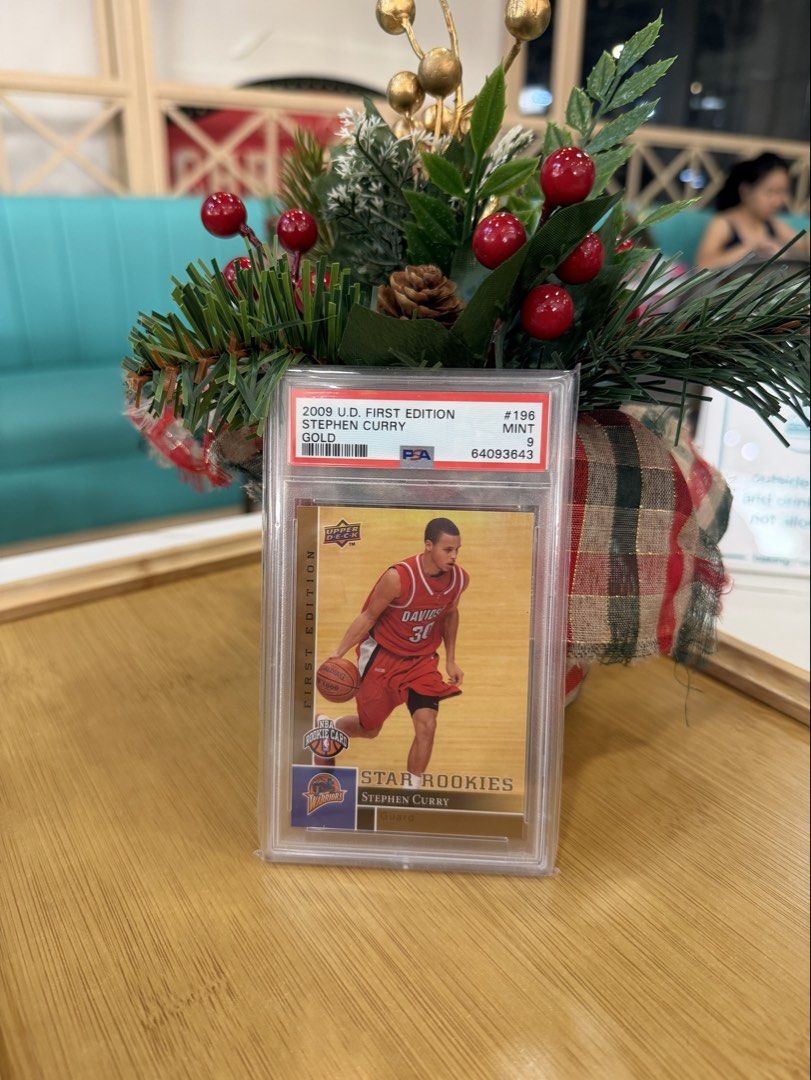 2009 Stephen Curry First Edition Gold PSA 9 (Category: Graded Singles) located in Pasig City. Submitted by fxm_collectible_olshop77 (Listing ID 1468589665, Image 1). Description: .