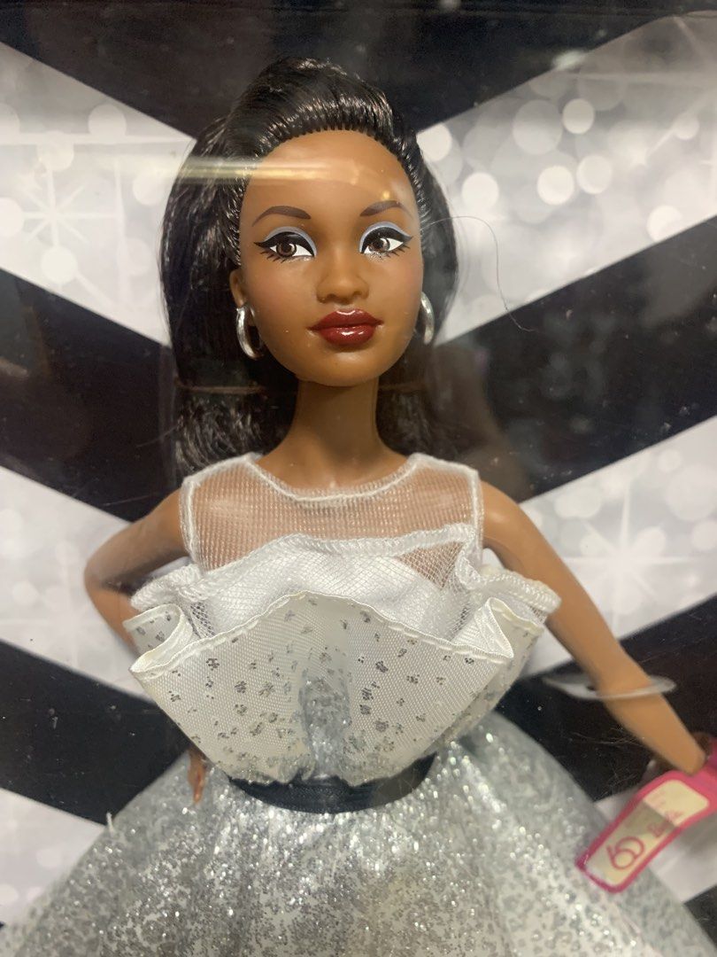 2018 Barbie Signature 60th Anniversary Doll AA Version (Category: Kids Toys) located in Makati City. Submitted by heartbiz (Listing ID 1468886199, Image 3). Description: Authentic Barbie 60th Anniversary collector doll AA Version NRFB .
