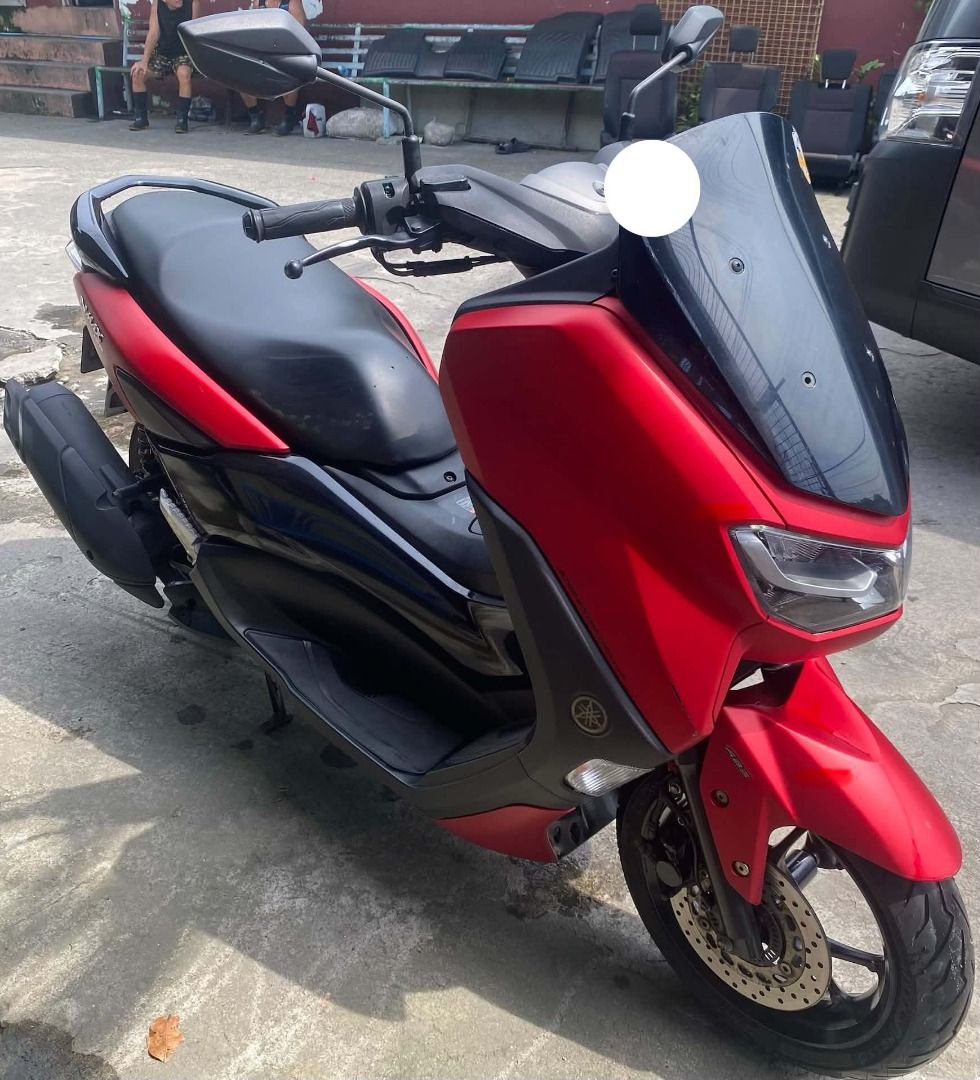 2021 Yamaha Nmax V2 ABS (Category: Motorbikes for Sale) located in Caloocan City. Submitted by epicfire_641796 (Listing ID 1468742857, Image 2). Description: 2021 Yamaha NMAX V2 ABS - Commute King Price: 90k nego Location: Antipolo Specs: Year: 2021 Engine: 155cc Blue Core VVA - Matipid at malakas Mileage: 23k plus ABS Front & Rear Smart Key System + Push Start Full LED Headlight + DRL Digital LCD Dashboard 12V Charging Port Under-seat storage - 