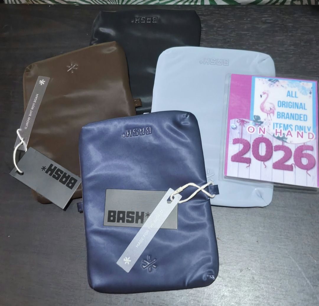 2026_Bash ZUBZERO Mini Wallet (Category: Luxury Bags & Wallets) located in Pasig City. Submitted by love11shop2020 (Listing ID 1468744733, Image 1). Description: Bash ZUBZERO Mini Wallet NO TO FAKE / DUPLICATE ITEMS ✔️ORIGINAL ✔️BRANDNEW ✔️Limited Offer / limited Stocks Only Price for Each Item 👍ready for pick up / on hand _ available 👍Location Pasig City 👍MOP Gcash / Maya / Gotyme / 👍CC Payment QRPH + 30.00 👍Feel FREE to Send Us DM -Direct 