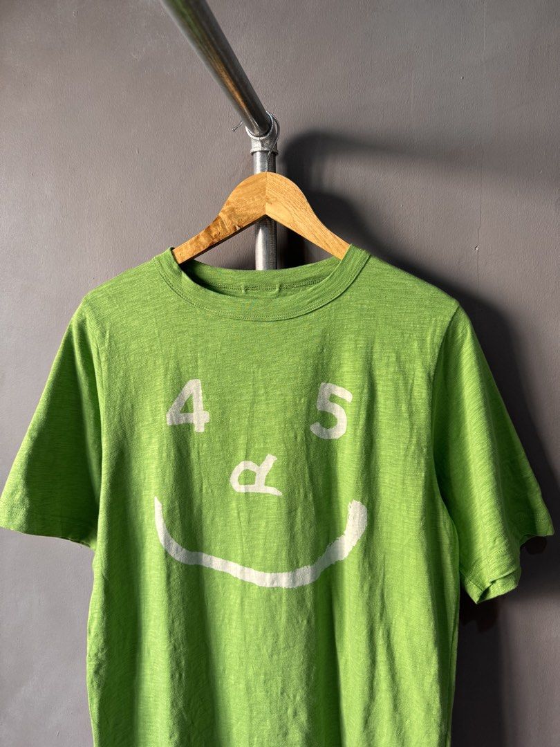 45rpm - 45r - Tshirt (Category: Activewear) located in Cabuyao City. Submitted by _streetflavor (Listing ID 1468796925, Image 2). Description: 45rpm - 45r - Tshirt Excellent Size: Fits medium Length: 26 Width: 20.5 -1,380 pesos Dm.