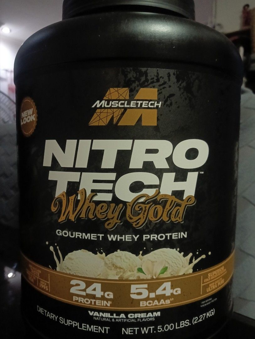 5 lbs MuscleTech Whey Gold Protein Powder (Category: Sports & Fitness Nutrition) located in San Pedro. Submitted by golden.boy (Listing ID 1468928837, Image 2). Description: san pedro laguna location pag shipping sagot mo fee meetup sa malapit.