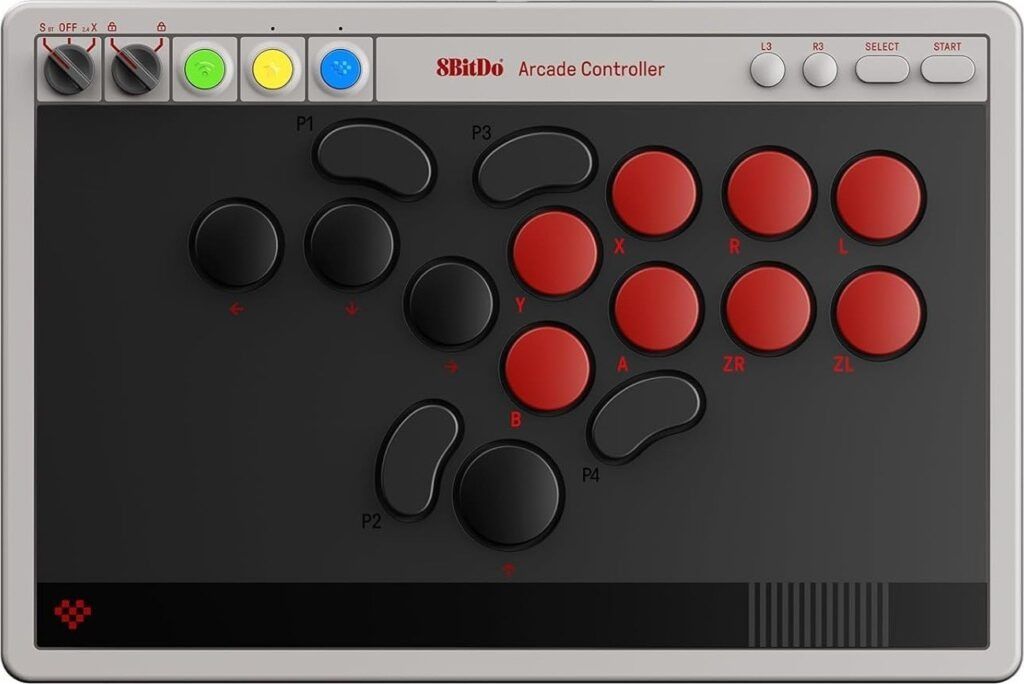 8BitDo Leverless Tekken, FGC, Street Fighter (Category: Controllers) located in Caloocan City. Submitted by tjkeji (Listing ID 1468909072, Image 1). Description: Bought last august 2026 Lightly used. I only play 1-2 hours per day and never used it straight in a week since I play different games (Val, League, etc.) Complete with box and original accessories RFS: quit tekken Marks on the controller are just stickers marks. But the item itself has n