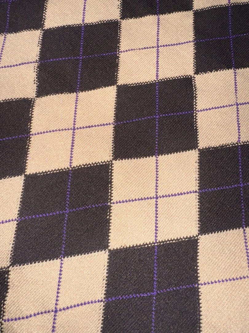 90’s miu miu argyle turtle neck sweater (Category: Coats, Jackets and Outerwear) located in Baguio. Submitted by nieldan.2 (Listing ID 1468891327, Image 2). Description: excellent condition medium.