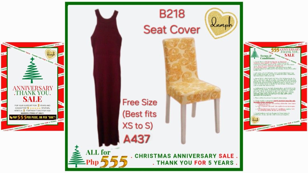 🚨🅢🅐🅛🅔 🏷️💬 𝗣𝗠 𝘂𝘀!》Universal yellow vanity or office computer seat cover - B218 (Category: Chairs) located in Manila. Submitted by dnmph (Listing ID 1435330279, Image 2). Description: ❗️Chair NOT included - Only one (1) piece available - Washed but NOT YET USED ❗️Variation in pink (set of 4, A052):⤵️ https://carousell.app.link/9ehJWWHqO2b (Search tags: printed swirl twirl yellow vanity dresser mirror office seat cover chair slip slipcove