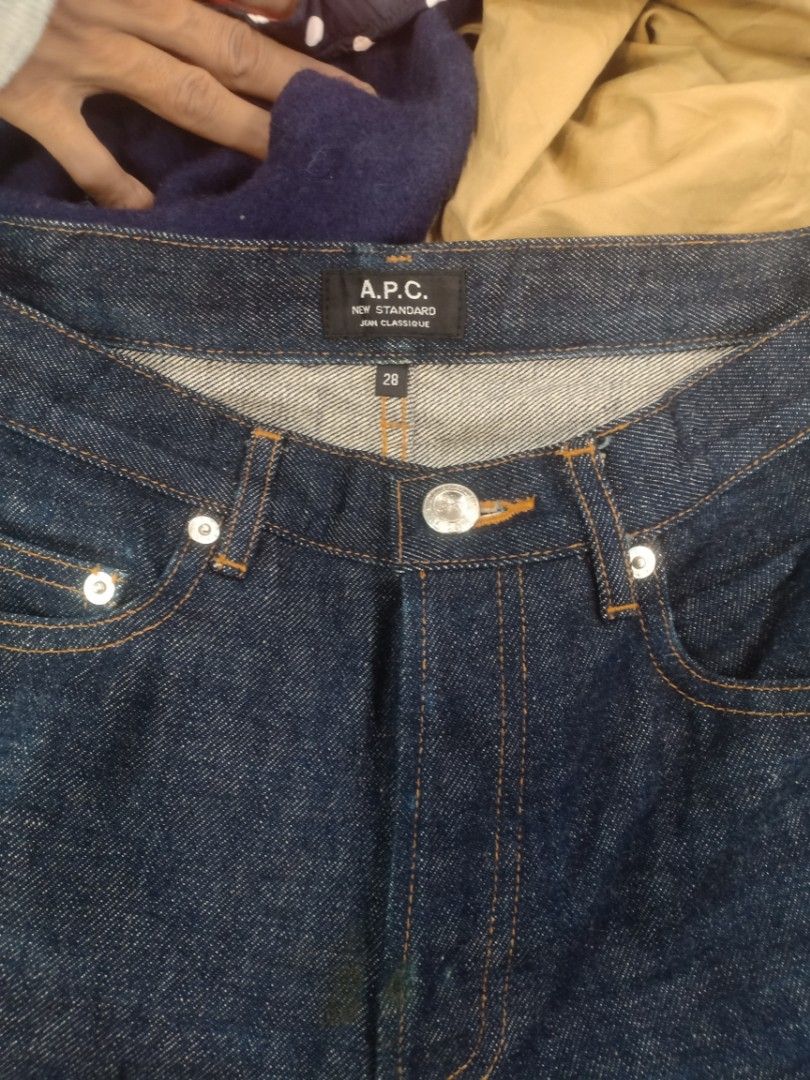 A P.C (Category: Jeans) located in Tubod. Submitted by moks.thrift (Listing ID 1468715833, Image 1). Description: SIZE 28 COMPLETE TAGS GOOD CONDITION NEED WASH ONLY PM.