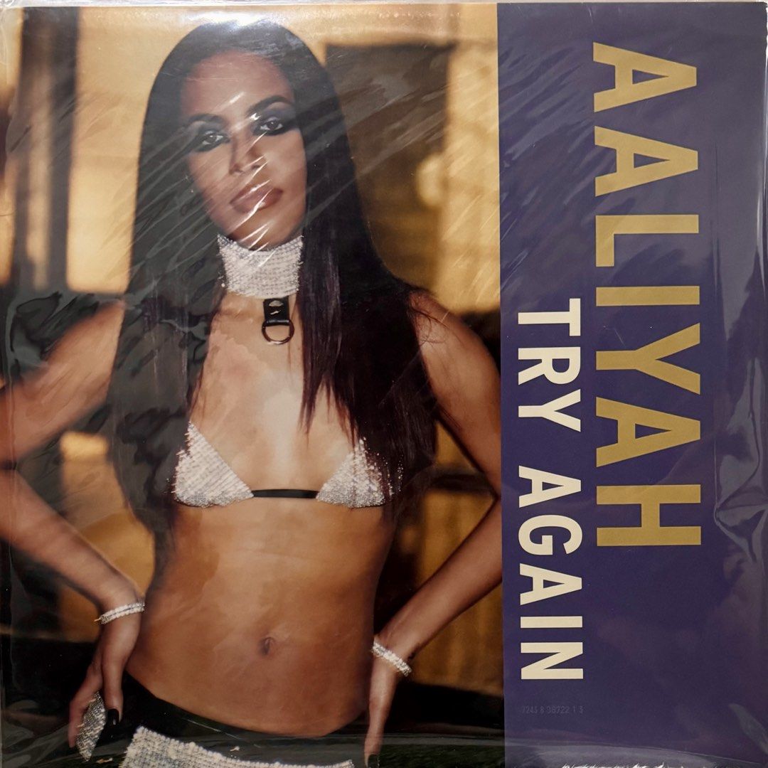 Aaliyah Try Again 12 Inch Vinyl Record (Category: Vinyls) located in Quezon City. Submitted by fruits26 (Listing ID 1468752240, Image 1). Description: - Artist & Title: Aaliyah - Try Again Single - Genre: Classic R&B - Design: Stunning blue and gold cover - Condition: Still in original plastic sleeve with clean edges - Perfect for: 90s and 2000s music collectors Media:VG++/EX Sleeve:VG++/EX On hand and ready for shipping Qc area.