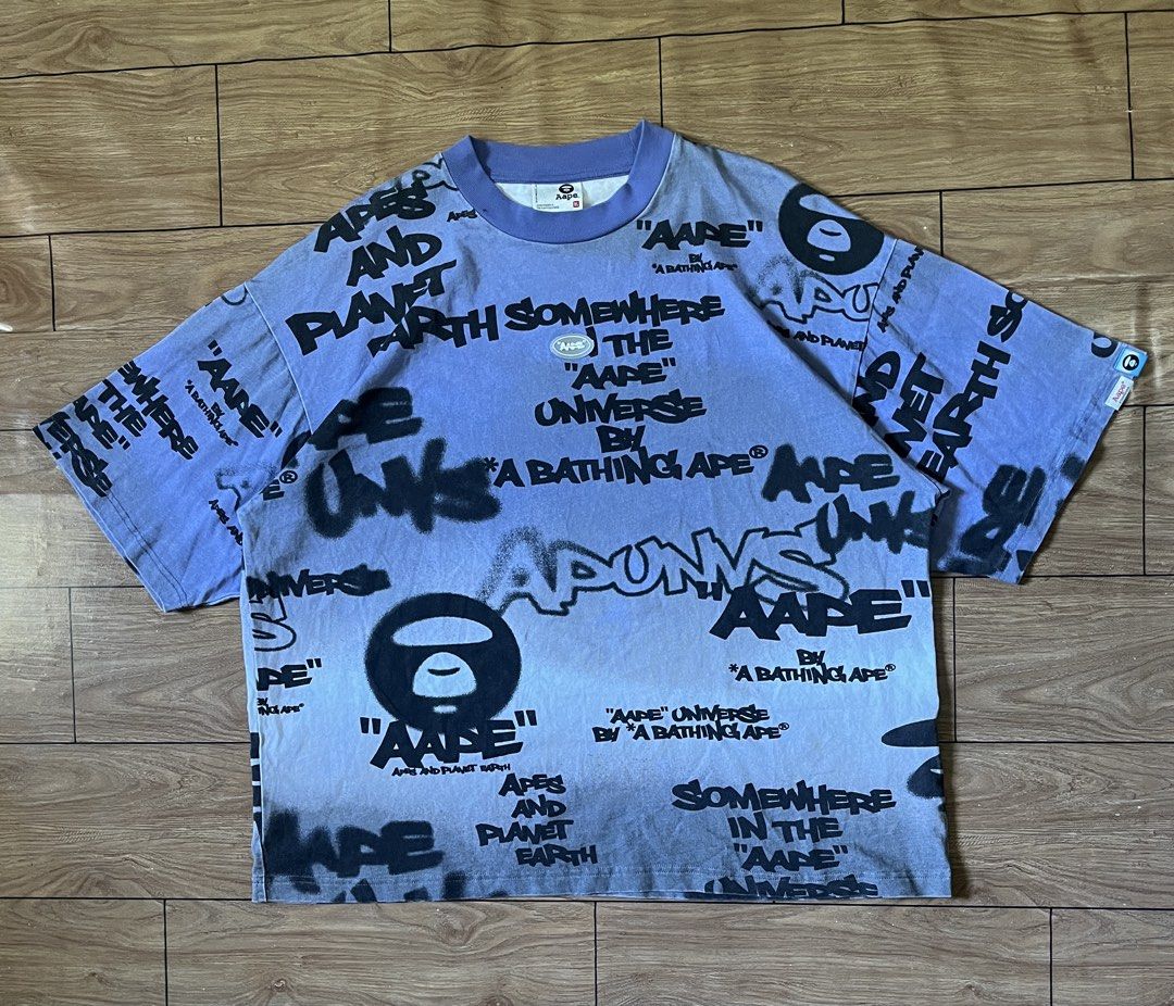 AAPE GRAFFITI MULTI LOGO TSHIRT & SWEATSHORT (Category: Tshirts & Polo Shirts ) located in Manila. Submitted by tvrfinds (Listing ID 1468801100, Image 3). Description: AAPE GRAFFITI MULTI LOGO TSHIRT & SWEAT SHORT SIZE XL Tshirt - 25x27 Short - 30-40 x 17.5 -AUTHENTIC -Heavy cotton -Modern released -9.5/10 -FLAWLESS -EXCELLENT CONDITION -GALING TAIWAN 📩📩.