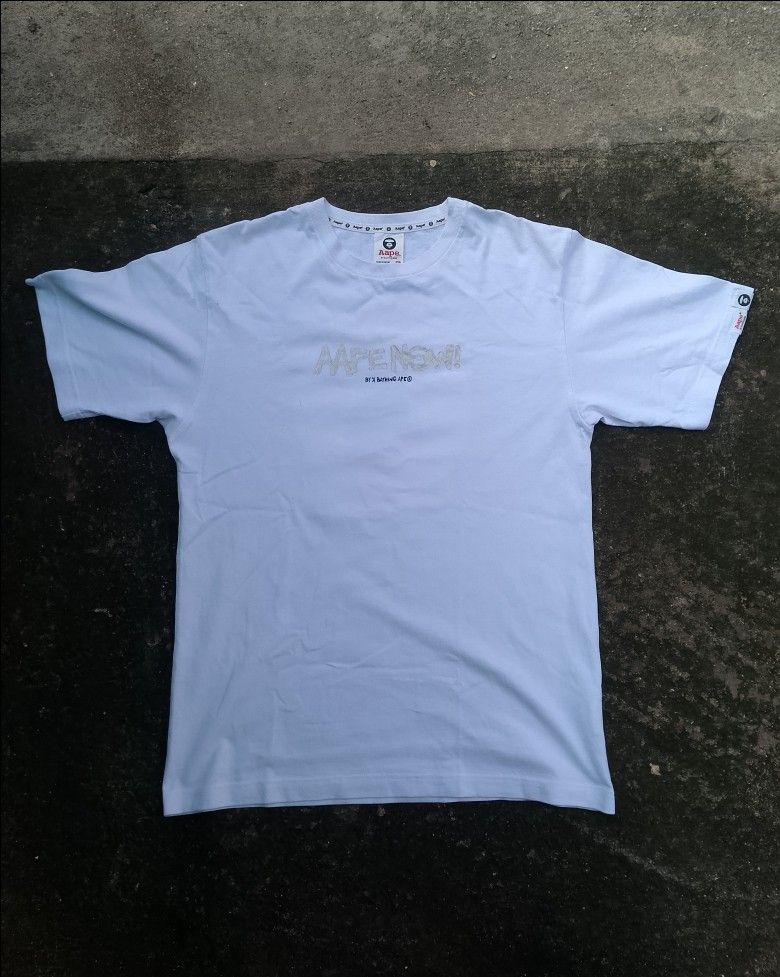 Aape shirt (Category: Tshirts & Polo Shirts ) located in Bantayan. Submitted by rare.palautog (Listing ID 1468759505, Image 2). Description: Aape shirt Medium W 20.5 L 26.5 Excellent condition Need wash DM sa interested 📩 Cebu location 📌.