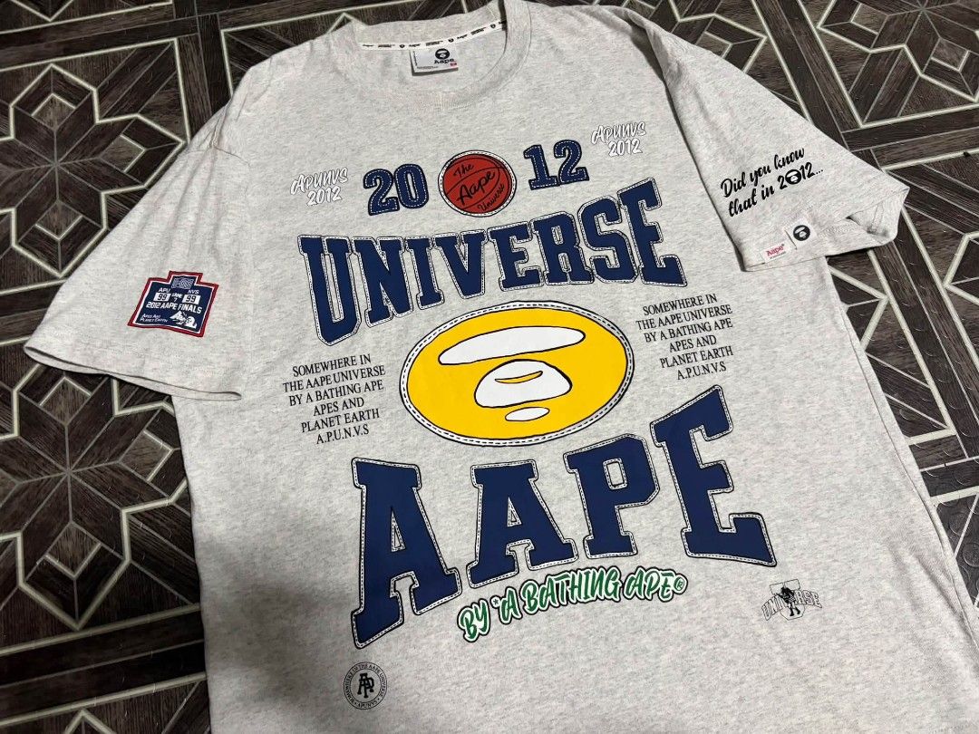 Aape universe , by a bathing ape (Category: Activewear) located in Davao. Submitted by dukekervy (Listing ID 1468837287, Image 3). Description: AAPE , By ABATHING APE SIZE MEDIUM TO LARGE OVERSIZE 22X28.5 EXCELLENT CONDITION AUTHENTIC PRICE 1,499!.