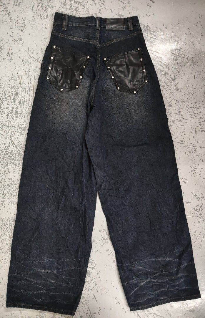 Acne Studios baggy Jeans pants (Category: Jeans) located in Cabadbaran. Submitted by jem1124 (Listing ID 1468803233, Image 3). Description: 26 waistline 43 length 10 hem excellent condition No issue.