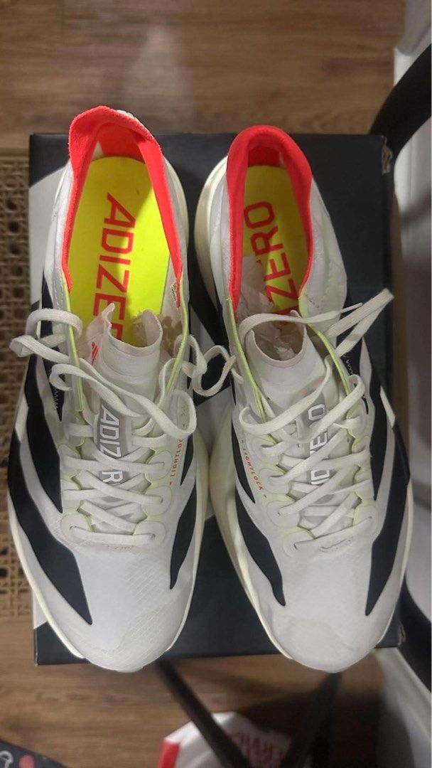 Adidas Adios Pro 4 (Category: Sneakers) located in Digos. Submitted by schlawg_y2k (Listing ID 1468791013, Image 3). Description: size 9/27 cm -Used but not abused, almost pristine condition need Ing to declutter -negotiable.