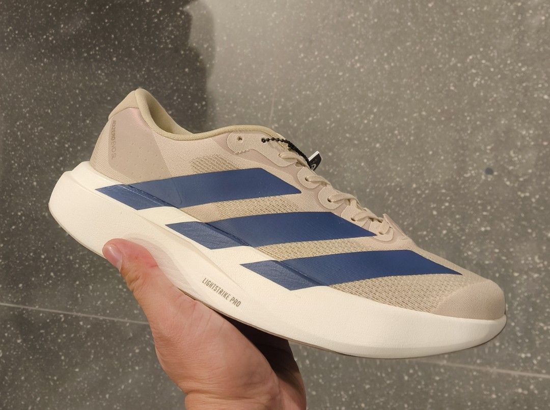 Adidas evo sl blue stripes (Category: Sneakers) located in Quezon City. Submitted by justinkixs (Listing ID 1468806280, Image 1). Description: size 8/8.5/9/9.5/10/10.5 bnew legit.