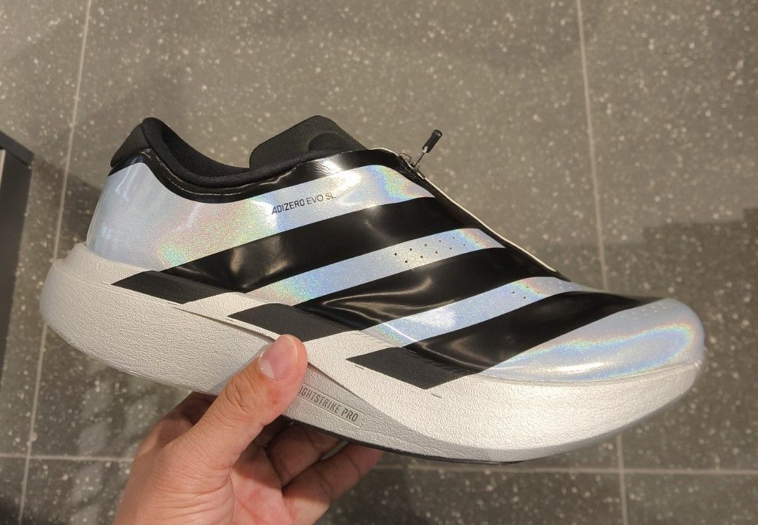 Adidas evo sl zipper grey silver (Category: Sneakers) located in Quezon City. Submitted by justinkixs (Listing ID 1468806634, Image 1). Description: size 8/8.5/9/9.5/10/10.5/11/12 bnew legit.