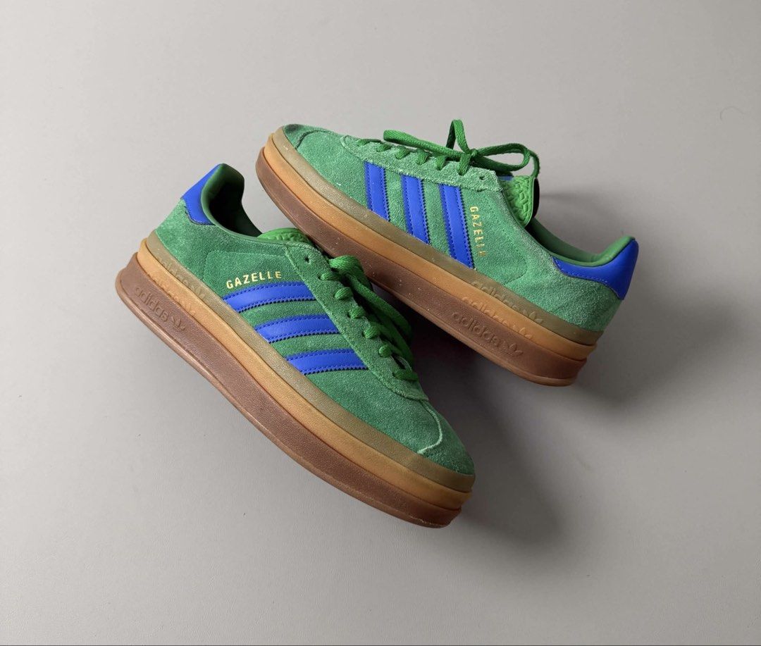 ADIDAS GAZELLE BOLD (Category: Sneakers) located in Guagua. Submitted by sweetboyy (Listing ID 1468868932, Image 1). Description: ADIDAS GAZELLE BOLD SIZE 9US/ 41EUR/26CM WOMENS.