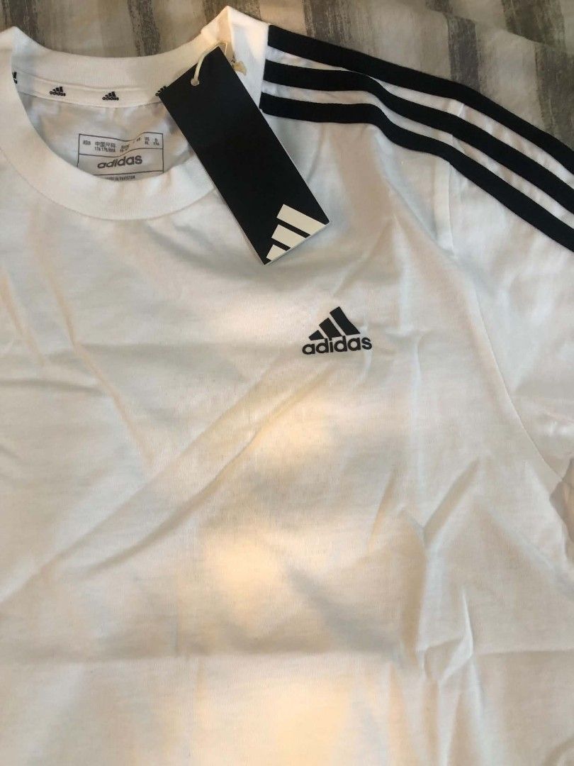 Adidas mens tshirt (Category: Tshirts & Polo Shirts ) located in Taguig. Submitted by chariliehi02514 (Listing ID 1468923260, Image 2). Description: brandnew with tag guaranteed original true to size onhand and ready to ship MOP - gcash MOD - lalamove, grab or j&t at buyer's expense.