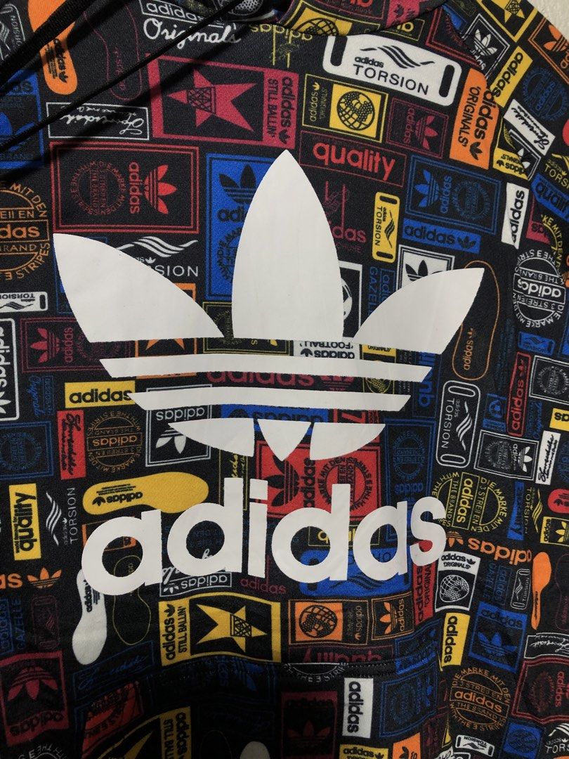 Adidas Multi Color Hoodie (Category: Coats, Jackets and Outerwear) located in Dumaguete. Submitted by raysthrift (Listing ID 1468731325, Image 3). Description: ✅Adidas Multi-Color Hoodie -21.5x26.5 -9.8/10 Color rate -Excellent to As new Condition -No issue .