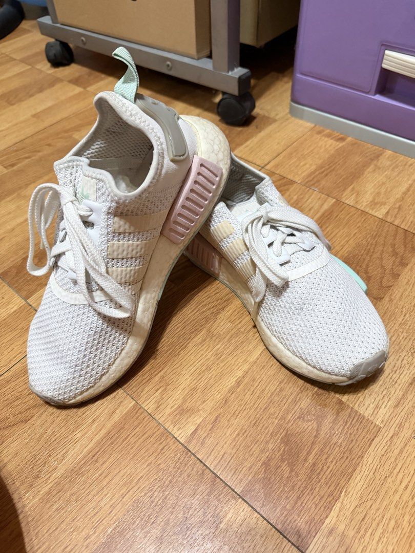 Adidas NMD (Category: Sneakers) located in Las Pinas. Submitted by mabs_treasures (Listing ID 1468767552, Image 3). Description: item slightly used. a little yellow on the sole but all in all, still in pristine condition.