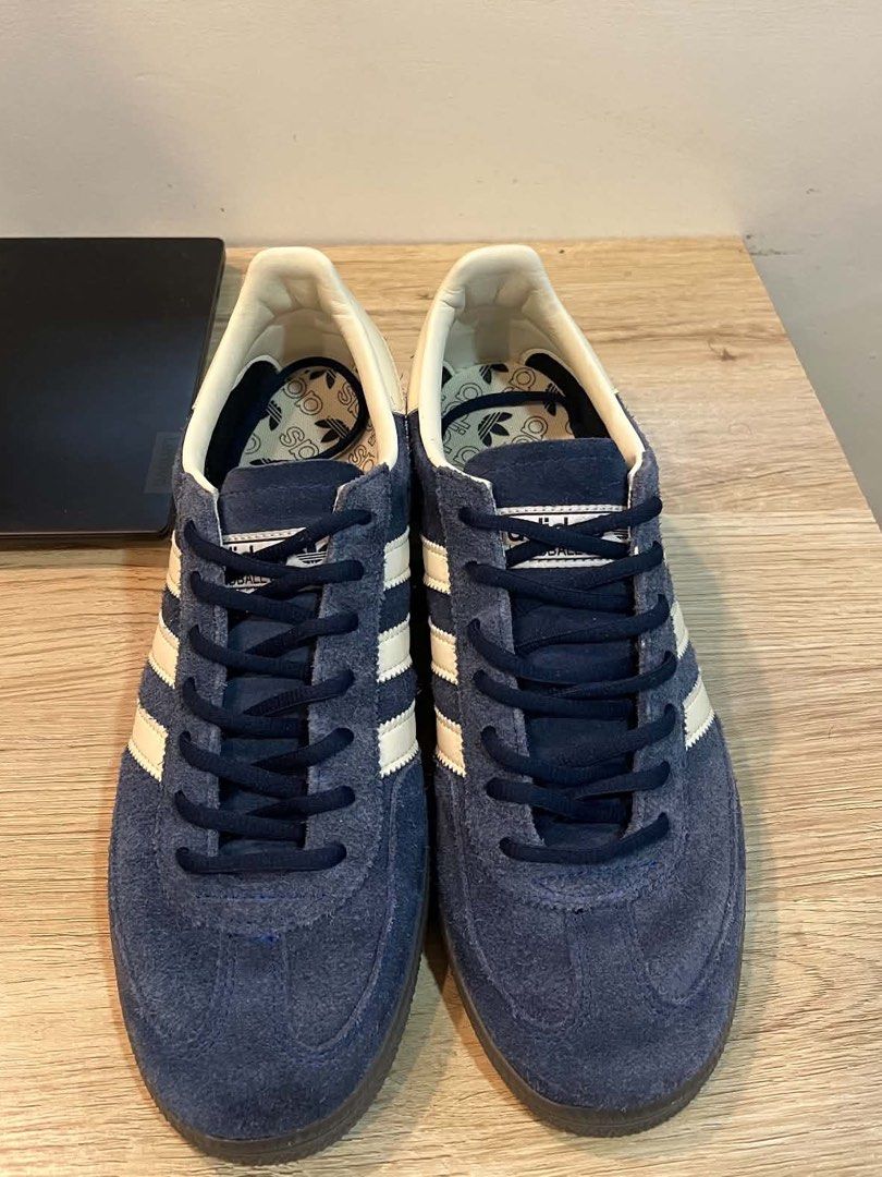 Adidas Spezial in Night Indigo (Authentic) (Category: Casual Shoes) located in Borongan. Submitted by loupreloveddd (Listing ID 1468763197, Image 3). Description: - used few times only - purchased from official Tikt0k shop for 5,800 - 9.5/10 condition - UK 8.5 / US 9 / 27cm - slightly negotiable.