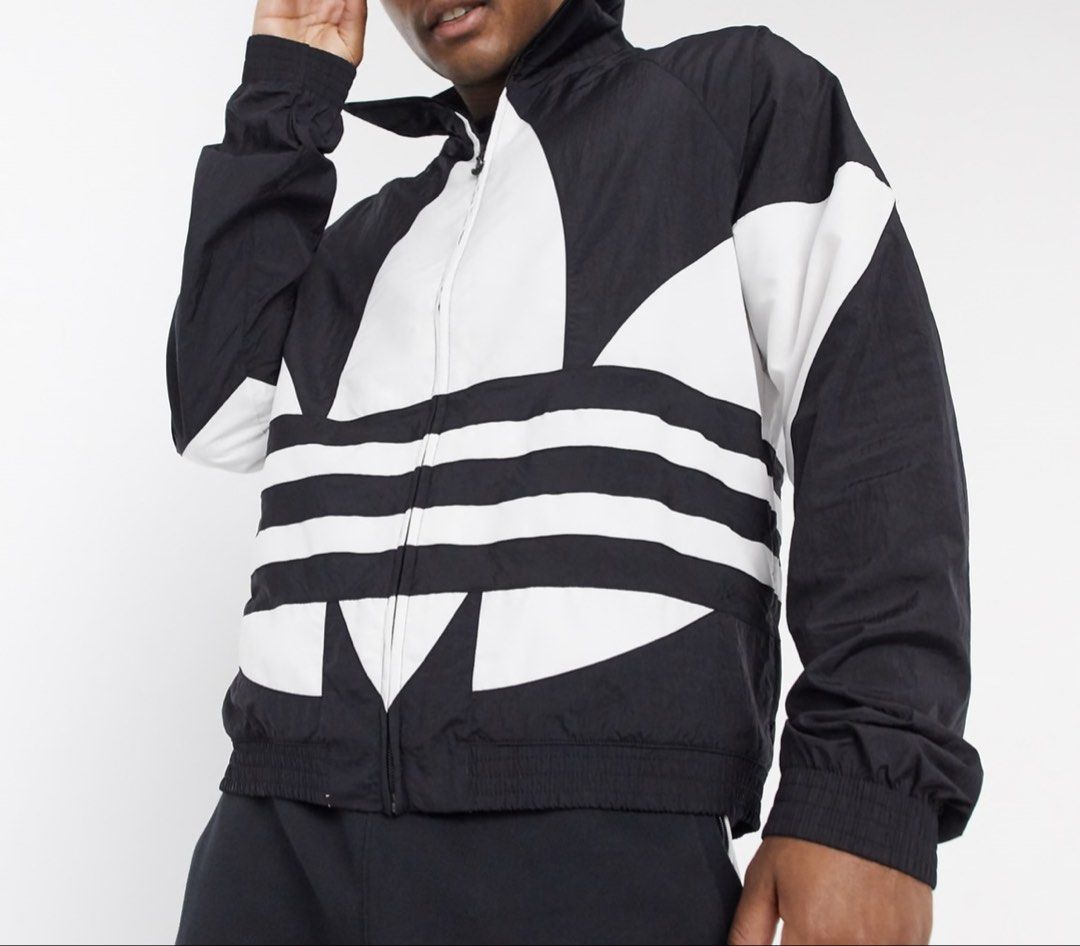 ADIDAS WINDBREAKER BIG LOGO (Category: Coats, Jackets and Outerwear) located in Kalibo. Submitted by unooo_owl (Listing ID 1468915577, Image 1). Description: 23-28 EXCELLENT CONDITION NEED WASH GOOD FOR RUNNING, OUTFIT.