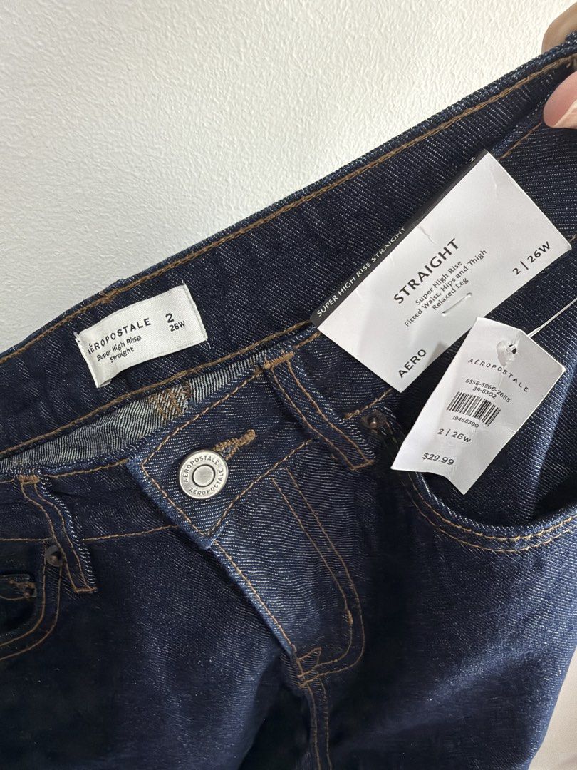 Aeropostale Dark Straight Jeans (Category: Jeans) located in Cavite. Submitted by dtuff3212 (Listing ID 1468802138, Image 1). Description: Brand new with tag 26W, 41L Super nice!!!! Rfs: doesn’t fit me :(.