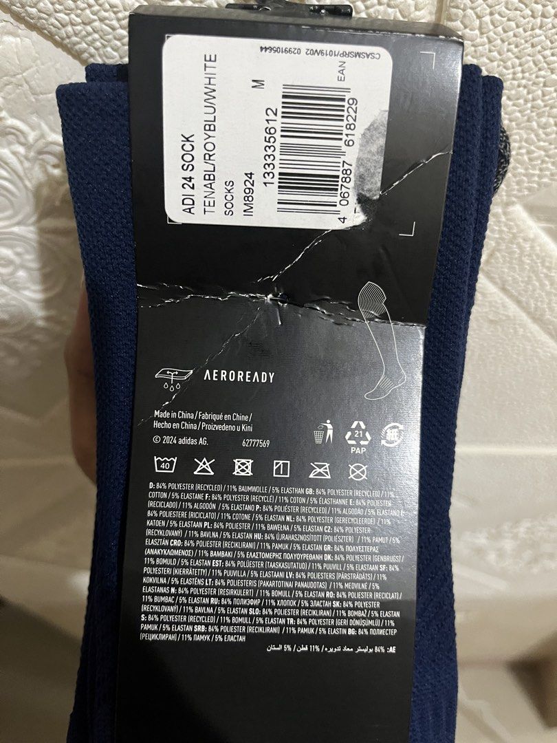 AEROREADY Adidas Adi24 Sock (Category: Shoe inserts & accessories) located in Pasay City. Submitted by Patrick_houch (Listing ID 1468792151, Image 2). Description: Pm if interested .
