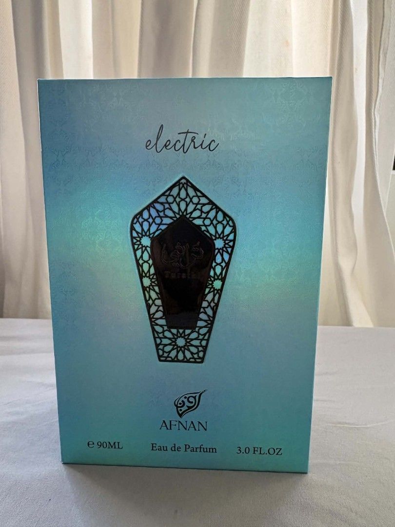 Afnan Turathi Electric (Category: Fragrance & Deodorants) located in Manila. Submitted by khalidampu34016 (Listing ID 1468795283, Image 3). Description: Bawas ng around 5 mL or less. Blue Talisman Dupe Delivery only, payment first. Manila area..