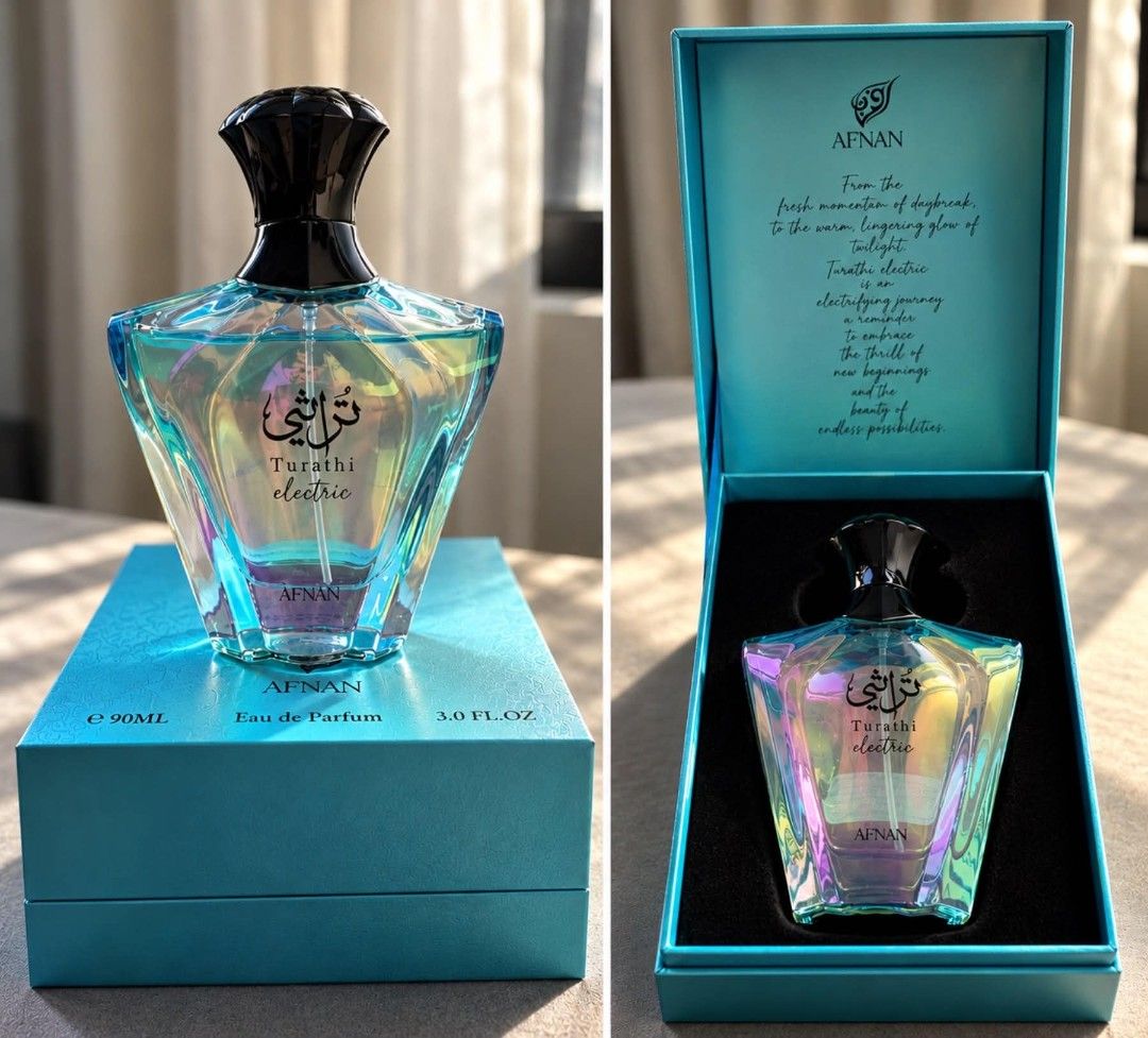 Afnan Turathi Electric (Category: Fragrance & Deodorants) located in Manila. Submitted by khalidampu34016 (Listing ID 1468795283, Image 1). Description: Bawas ng around 5 mL or less. Blue Talisman Dupe Delivery only, payment first. Manila area..
