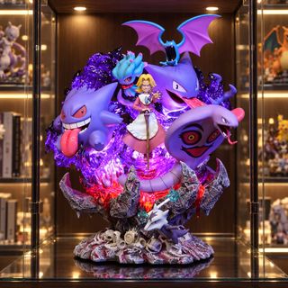 3D printed Pokemon gengar, Snorlax, cubone yard statue Custom Painted ...