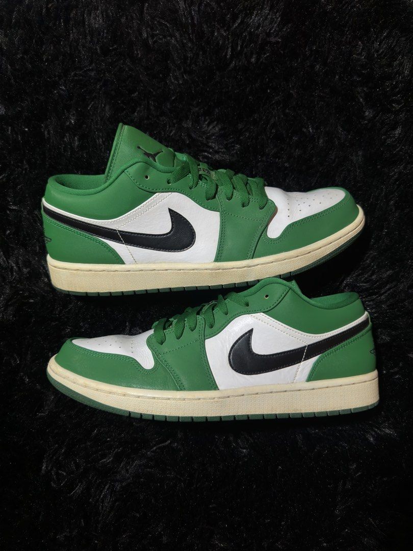 Air Jordan 1 Low Pine Green (Category: Sneakers) located in Bulacan. Submitted by sneakonfleekph (Listing ID 1468804854, Image 1). Description: Air Jordan 1 Low Pine Green Size 12 | Used | Complete (Seps but Wearable) ₱1,495.