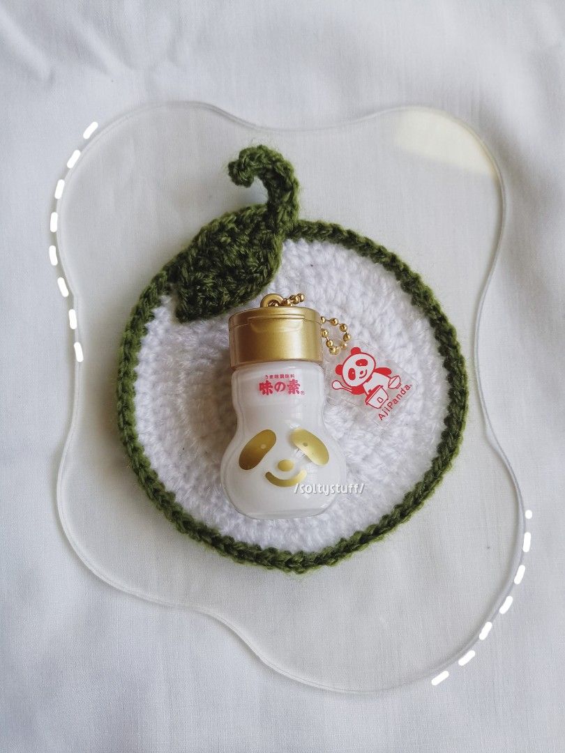 Ajinomoto Ajipanda Mini Bottle Keychain (Category: Designer & Blind Box Toys) located in Malolos. Submitted by soltyx (Listing ID 1468801023, Image 1). Description: Gold Version No flaws.