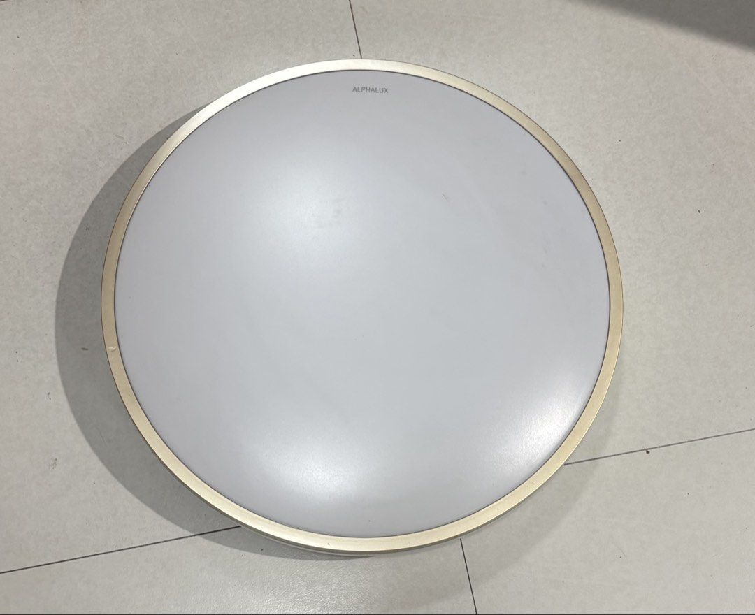 Alphalux Ceiling Light Cover (Category: Lighting) located in Marikina City. Submitted by thrifty_trinkets_by_anais (Listing ID 1468827241, Image 1). Description: 🌸 Selling own preloved/brand new items for less - EVERYTHING is negotiable as long as REASONABLE in price 🤗 🙏🏻 Please also check my account for more marked down items 🫶 📍Marikina near S&R/Uniqlo 💳 Maribank/Maya/Gcash 🏍️ Grab/Lalamove/J&T (by schedule) 🗓️ Offers/Reservations will