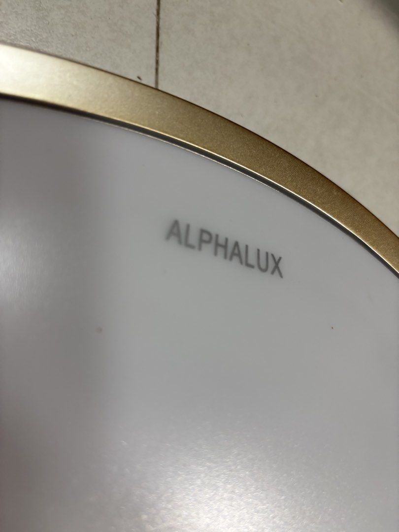 Alphalux Ceiling Light Cover (Category: Lighting) located in Marikina City. Submitted by thrifty_trinkets_by_anais (Listing ID 1468827241, Image 3). Description: 🌸 Selling own preloved/brand new items for less - EVERYTHING is negotiable as long as REASONABLE in price 🤗 🙏🏻 Please also check my account for more marked down items 🫶 📍Marikina near S&R/Uniqlo 💳 Maribank/Maya/Gcash 🏍️ Grab/Lalamove/J&T (by schedule) 🗓️ Offers/Reservations will