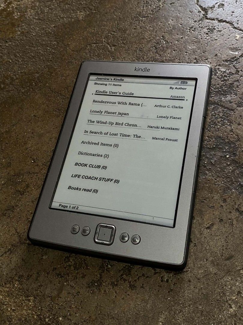 Amazon Kindle 4th Generation e-reader (working) (Category: Laptops & Notebooks) located in Cabuyao City. Submitted by PHdowner30 (Listing ID 1468732049, Image 3). Description: FOR SALE ONLY Amazon Kindle 4th Generation e-reader (working) Excellent condition Original P2500 + SF negotiable Pm.