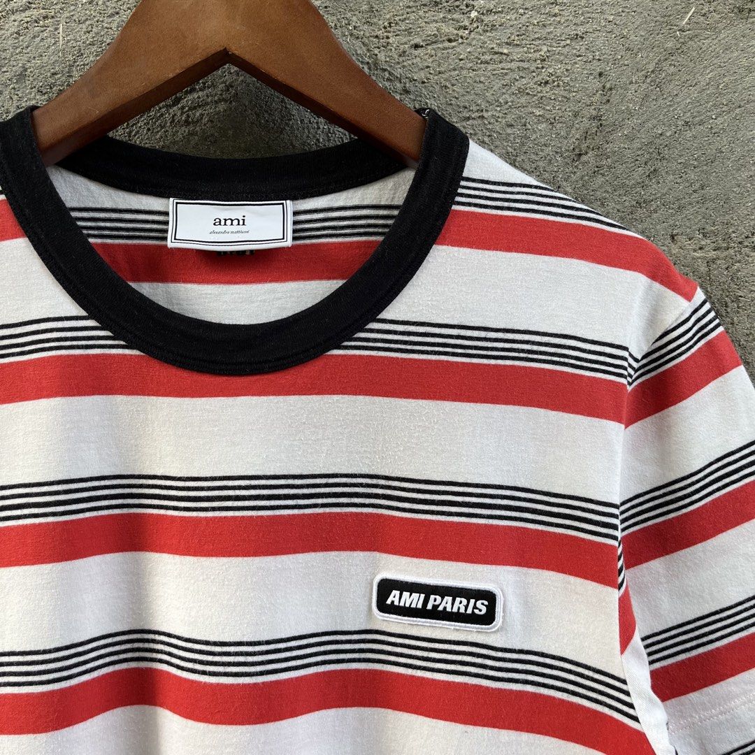 AMI PARIS (Category: Tshirts & Polo Shirts ) located in Manila. Submitted by flippinn (Listing ID 1468804568, Image 2). Description: Medium 19W 27.5L Sign of usage Lalamove or J&t Express + Shipping fee.
