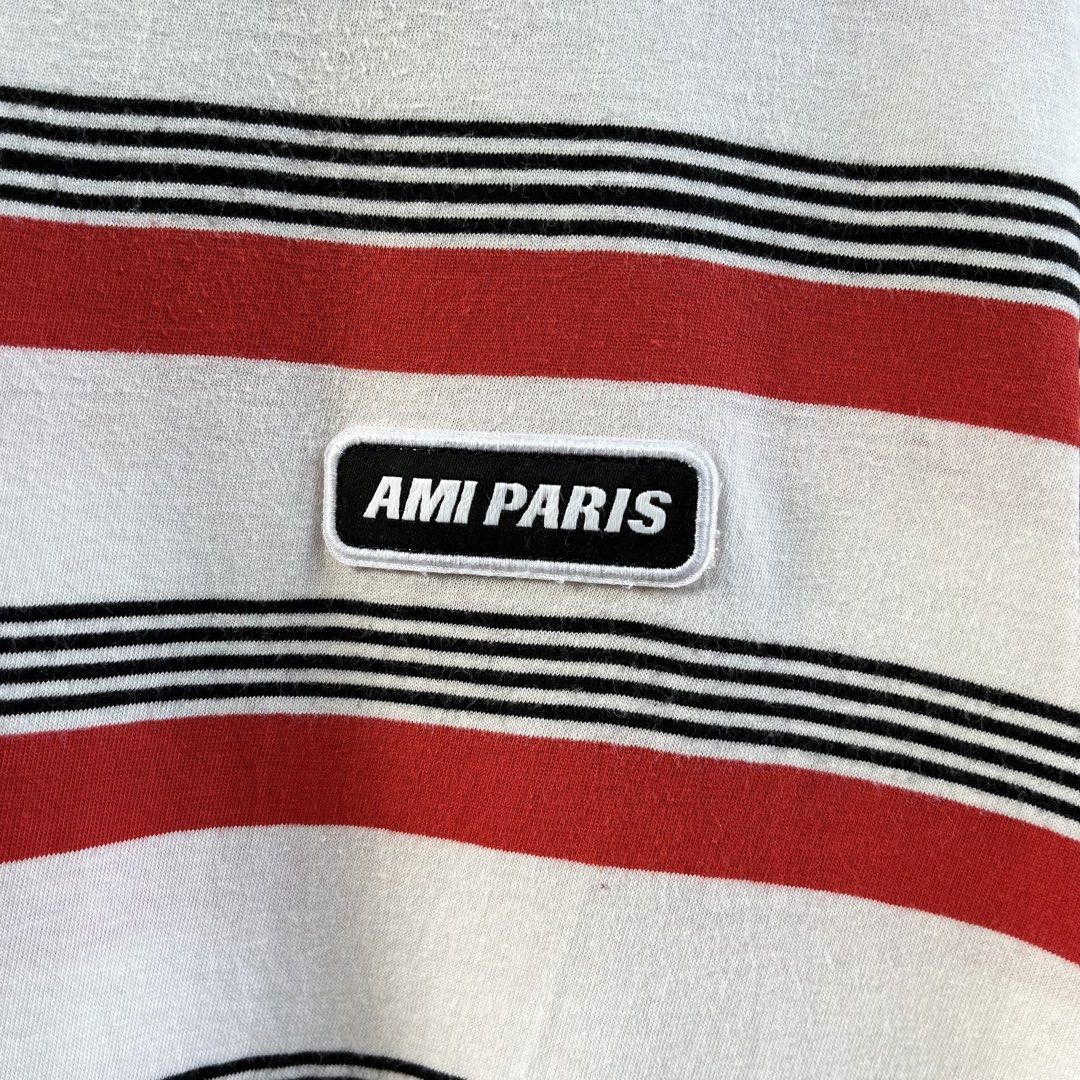 AMI PARIS (Category: Tshirts & Polo Shirts ) located in Manila. Submitted by flippinn (Listing ID 1468804568, Image 3). Description: Medium 19W 27.5L Sign of usage Lalamove or J&t Express + Shipping fee.