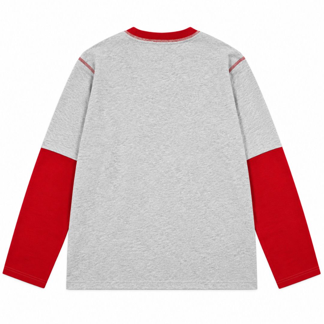AMI Paris Grey Double Sleeves Shirt (Category: Activewear) located in San Fernando. Submitted by fynder (Listing ID 1468735990, Image 2). Description: AMI Paris Grey Double Sleeves Shirt Auth with tags Available Sizes: S - XL Loose Fit 💬 DM for more Photos 📦 Fast processing (Air cargo freight) 💬 More drops daily on IG: @fynder1 🔒 Buyer protection through Carousell — shop with confidence .
