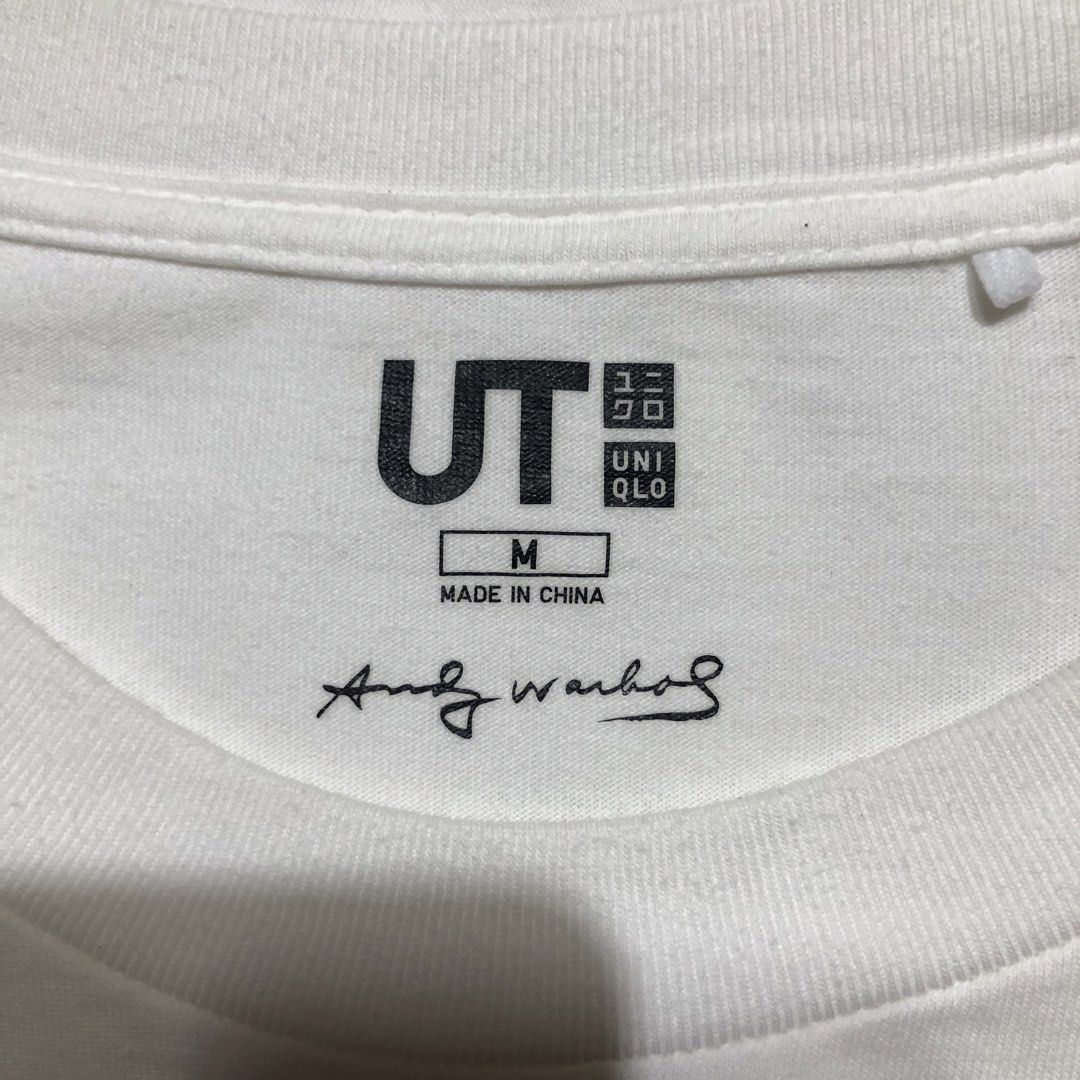ANDY WARHOL x UNIQLO TEE (Category: Tshirts & Polo Shirts ) located in Dasmarinas. Submitted by corenyxmessy_3rd_account (Listing ID 1468899613, Image 3). Description: width - 21.5 length - 28.