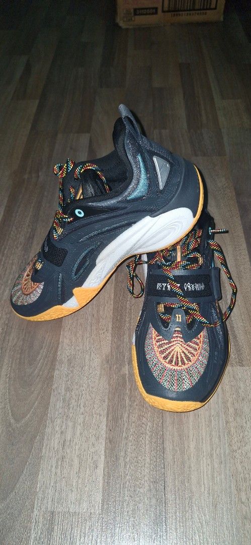 ANTA KAI 1 "Sacred Bond" (Category: Sneakers) located in San Juan City. Submitted by mamba_collectibles (Listing ID 1468925120, Image 1). Description: - Anta x Kyrie Irving - Sacred Bond - US size 9 - brand new/never used - with box (box in good condition) - RFS: doing other sports - payment method: gcash - meet up or via lalamove.