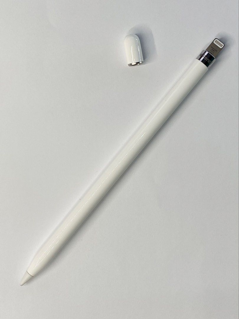 Apple Pencil (1st Generation) (Category: Other Accessories) located in Manila. Submitted by micsmicsg (Listing ID 1468777230, Image 2). Description: Condition: Used once for testing Reason for Selling: Not compatible with iPad Apple Pencil (1st Generation) Model Number: A1603 Part Number: MK0C2ZA/A What’s in the box: * Apple Pencil (1st generation) * Lightning adapter * Extra tip Compatibility: * iPad Pro 12.9-inch (1st generation) * iPad Pro 12.
