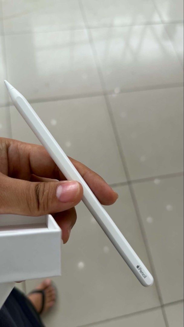 Apple Pencil Gen 2 (battery issue) (Category: Other Mobile & Gadget Accessories) located in Caloocan City. Submitted by melodyzafe77776 (Listing ID 1468813073, Image 3). Description: **Selling: Apple Pencil Gen 2 – ₱1,800 (Slightly Negotiable)** Selling my Apple Pencil Gen 2 with original box. Still works fine for writing and drawing, but it has battery issues. It charges magnetically when attached to the iPad, but it can’t reach or maintain a fu