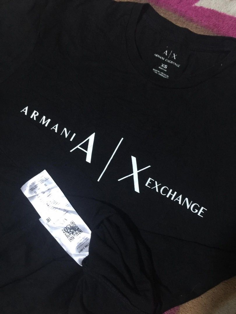 Armani exchange (Category: Activewear) located in Tagum. Submitted by urbanoadulajr (Listing ID 1468827786, Image 2). Description: Armani exchange Small 19.5x25 Excellent Mine 1450.