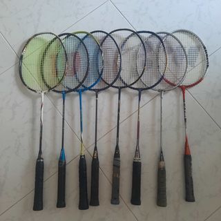 Decathlon Perfly 500 Badminton Rackets Pair With Cover, Sports ...