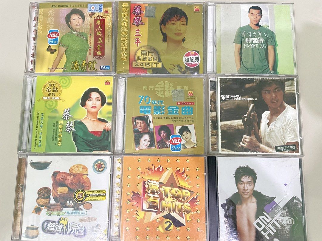 Assorted Cd (Category: CDs & DVDs) located in Batu Berendam. Submitted by thongcheekeong (Listing ID 1468745120, Image 1). Description: Selling rm20 per album.