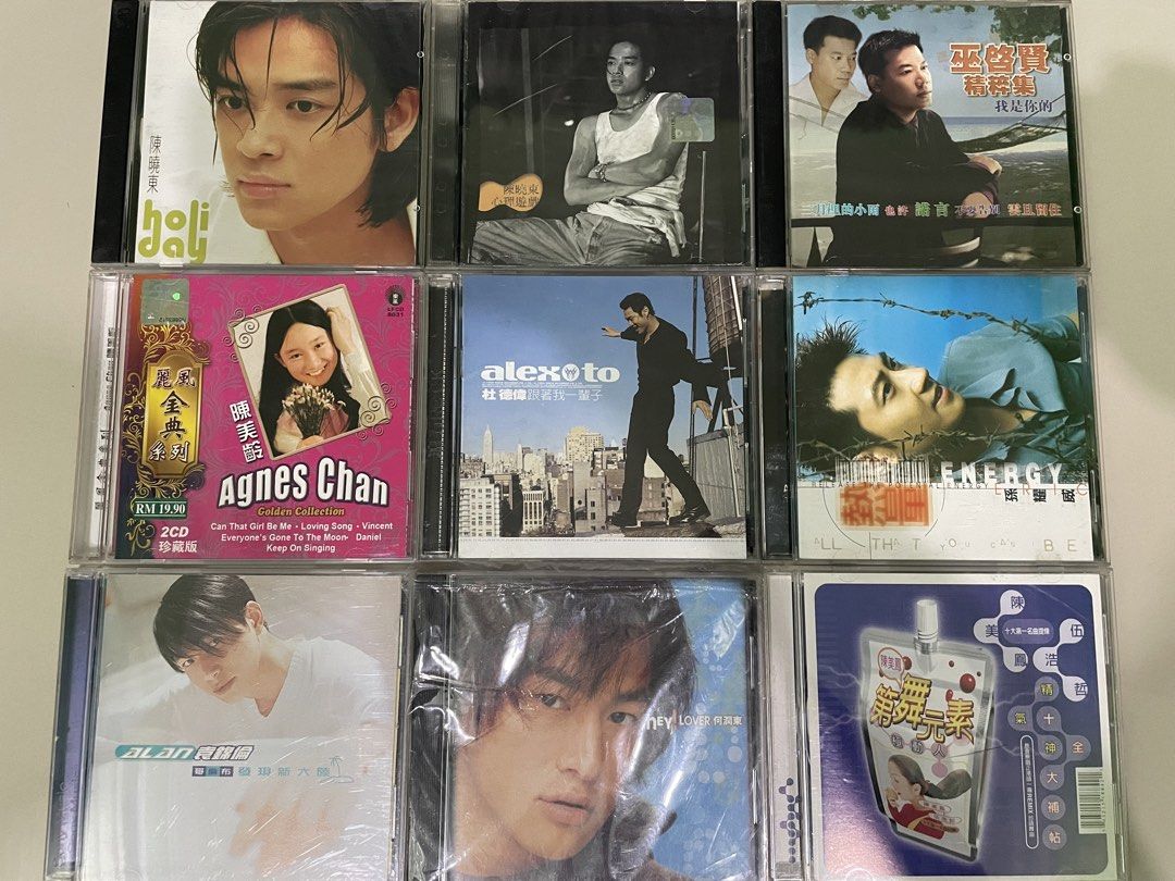 Assorted Cd (Category: CDs & DVDs) located in Batu Berendam. Submitted by thongcheekeong (Listing ID 1468745120, Image 2). Description: Selling rm20 per album.