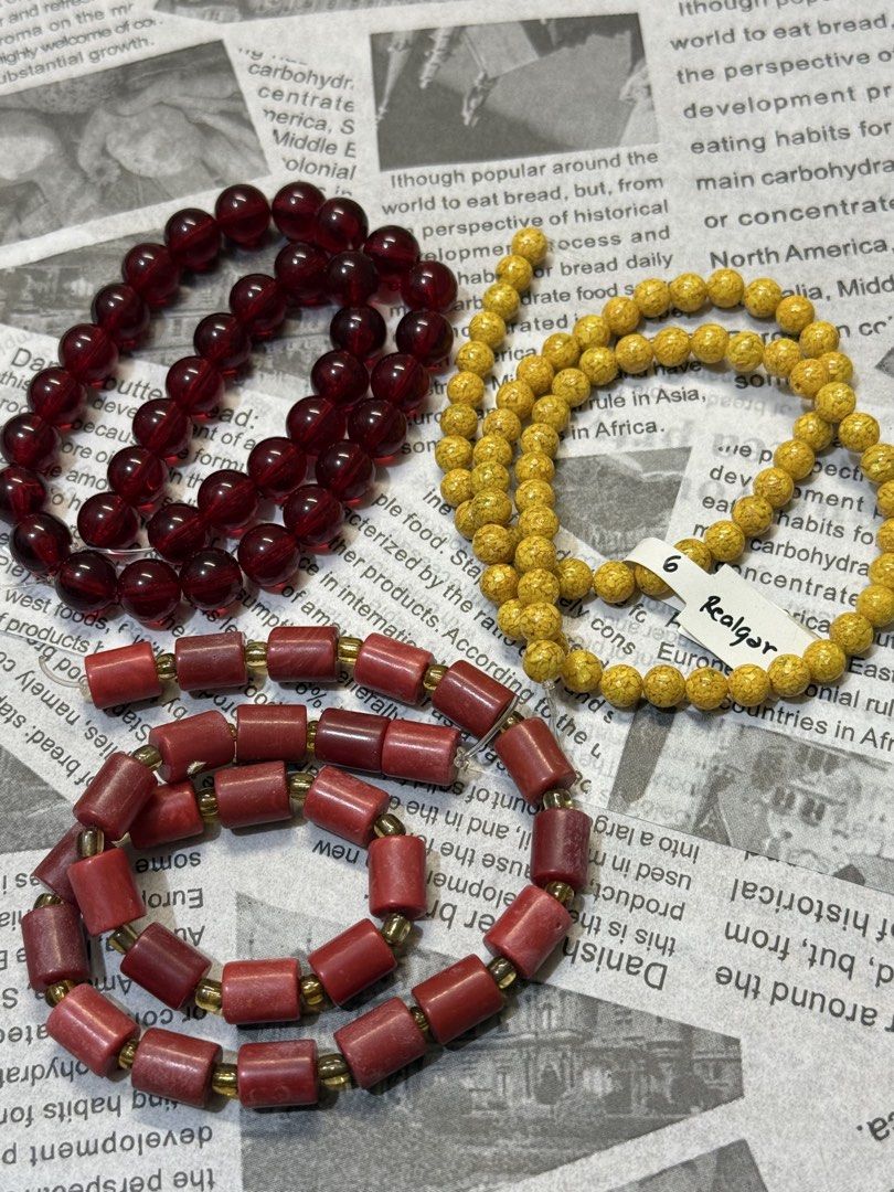 Assorted gemstone bead bracelets and pendants lot (Category: Bracelets) located in Quezon City. Submitted by stellavarietas (Listing ID 1468899672, Image 2). Description: 🎁 Bundle & Save - Crystal Bracelets Limited bundles available—get yours while supplies last! ✨ 1. 400 2. 400 3. 400 4. 700 5. 200 6. 600 DM to Claim 🙂.