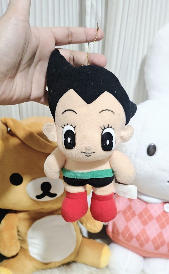 ASTRO BOY (1992) (Category: Plushies & Soft Toys) located in Manila. Submitted by yourfavoritethings7 (Listing ID 1468804136, Image 2). Description: Needs wash. Vintage. Hard eyes. Hard feet..