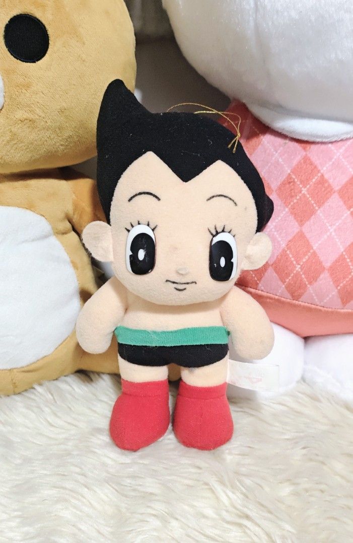 ASTRO BOY (1992) (Category: Plushies & Soft Toys) located in Manila. Submitted by yourfavoritethings7 (Listing ID 1468804136, Image 1). Description: Needs wash. Vintage. Hard eyes. Hard feet..