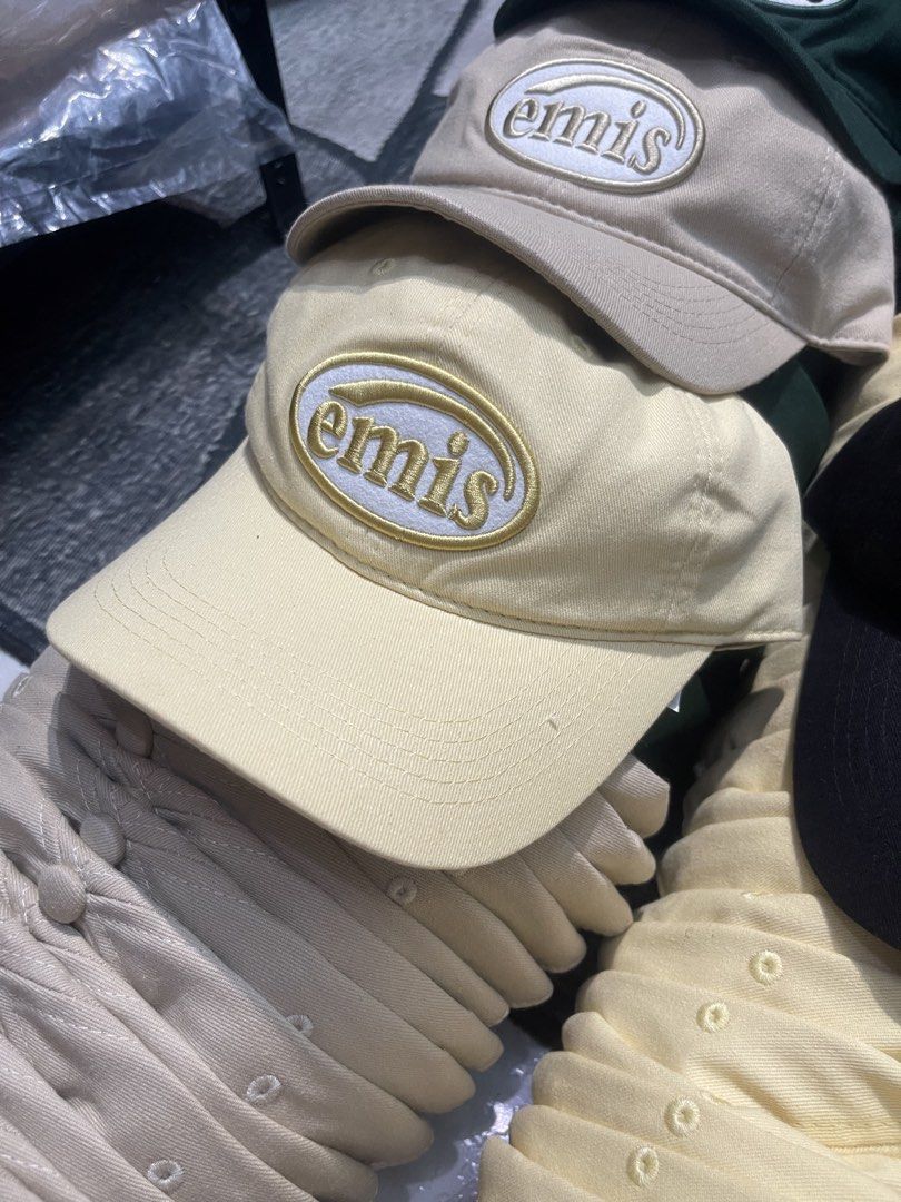 AUTHENTIC Emis Cap | Embroidered Logo | Classic Baseball Hat | Adjustable Fit (Category: Caps & Hats) located in Valenzuela. Submitted by oseancollective (Listing ID 1468911142, Image 3). Description: 🧢 100% AUTHENTIC & BRAND NEW Shop with confidence! Money-back guarantee if proven not authentic. PRODUCT DETAILS * Brand: Emis * Design: Embroidered Emis Logo * Style: Classic Baseball Cap * Fit: Adjustable Strap * Condition: Brand New 🚚 BUY ANY 2