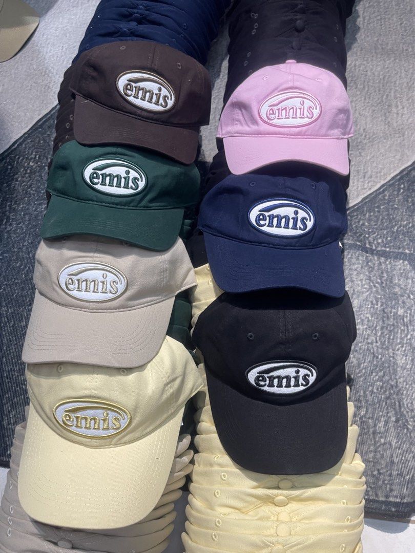 AUTHENTIC Emis Cap | Embroidered Logo | Classic Baseball Hat | Adjustable Fit (Category: Caps & Hats) located in Valenzuela. Submitted by oseancollective (Listing ID 1468911142, Image 1). Description: 🧢 100% AUTHENTIC & BRAND NEW Shop with confidence! Money-back guarantee if proven not authentic. PRODUCT DETAILS * Brand: Emis * Design: Embroidered Emis Logo * Style: Classic Baseball Cap * Fit: Adjustable Strap * Condition: Brand New 🚚 BUY ANY 2